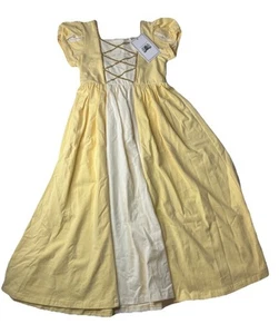 Only Little Once Girls Princess Belle Dress Yellow Size 7 NWT - Picture 1 of 9