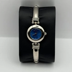Picador Ladies Quartz Watch Blue Dial Silver Tone Bracelet Working 6.25 Inches - Picture 1 of 18