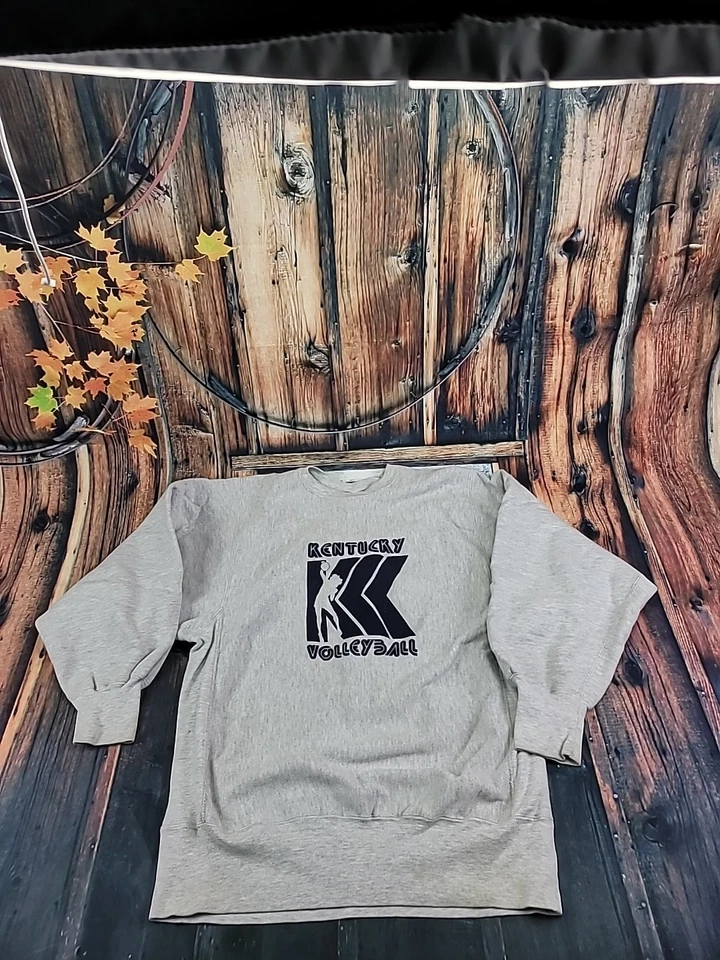Moletom Vintage KENTUCKY VOLLEYBALL Champion Tecido Reverso Anos 90 TAMANHO XL  - Imagem 1 de 4