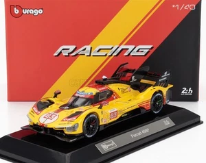 MODELLINO AUTO STATICO BURAGO FERRARI 499P LE MANS 2024 KUBICA VETRINA 1/43 - Foto 1 di 10
