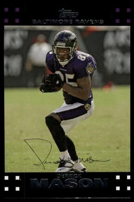 2007 Topps #120 Derrick Mason - Image 1 of 2