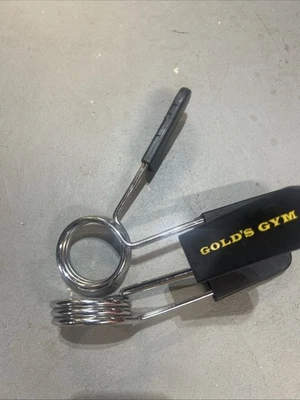 Juego de 2 GOLD’S GYM Ejercitador Estilo Resorte Agarre Negro Mango Resistente Foto 1 de 4