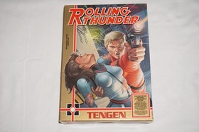 Rolling Thunder (Nintendo NES) Complete in Box w/ Reg CIB