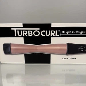 Turbo Power TurboCurl Hair Curling Styling Wand X Barrel 1.25” Temp Control - Picture 1 of 13