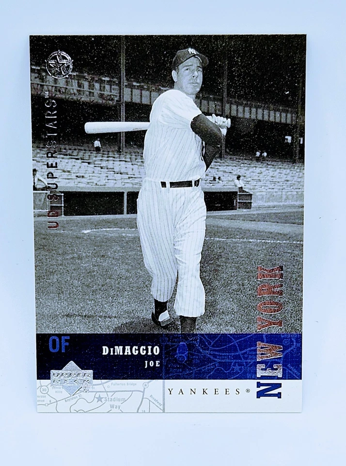 2002-03 Upper Deck UD SuperStars Joe DiMaggio #153 New York Yankees HOF  - Image 1 of 2