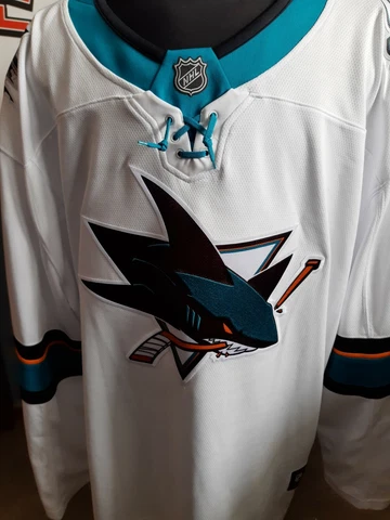 SAN JOSE SHARKS BLANK FANATICS  4XL JERSEY NHL BNWOT Cover