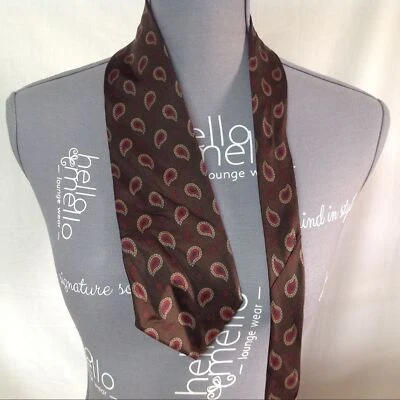 Hanover Square Mens Neck Tie 100% Silk 58" x 3.5" - Image 1 of 3