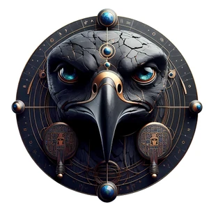 Horus Altägyptischer Gott des Himmels 3" Ägyptologie Mythologie Legende Mythologie Aufkleber - Bild 1 von 1