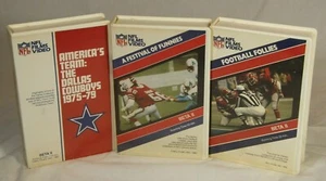 NFL Films Video Beta Lot of 3 Dallas Cowboys 75-79, Follies, Festival of Funnies - Picture 1 of 11