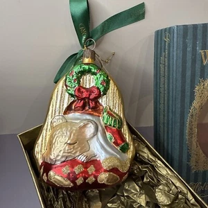 Waterford Holiday Heirloom decorazione natalizia 4,5"T - Foto 1 di 8