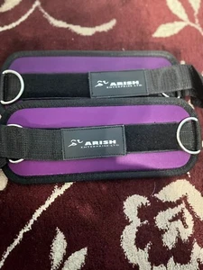 ankle straps for cable machine weight lifting leg Exercise D ring - Picture 1 of 6