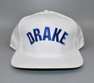 Gorra Drake University Bulldogs Vintage Headmaster Snapback - Nueva con etiquetas - Imagen 1 de 4