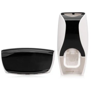 Wall-mounted Suction Toothbrush Holder Organizer Toothpaste Squeezers Hotel - Picture 1 of 5