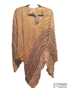 Textured Poncho - Picture 1 of 6