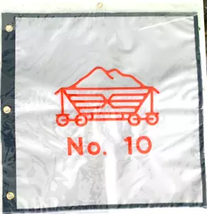 Pinehurst Country Club Authentic #10 Sandminen bestickte Golf Flagge C40 - Bild 1 von 3