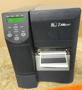 Zebra Z4M Plus Thermo Transfer Barcode etiketten Drucker 300Dpi Parallel serial - Bild 1 von 1