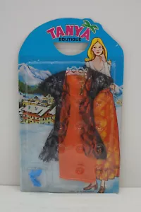 Tanya Boutique - Vestito arancione con Spolverino in pizzo - Abito Vintage an... - Foto 1 di 1