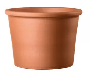 VASO CILINDRO BORDATO COTTO GARDEN DEROMA varie misure - Bild 1 von 3