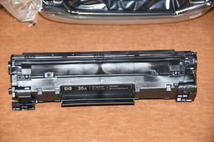 EMPTY/Virgin - OEM HP LaserJet 35A Black Print Toner Cartridge CB435A - Picture 1 of 8