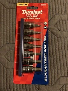 SAE Allen Socket Set From Duralast - Bild 1 von 2