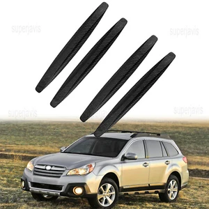 Carbon Fiber Grain Anti-Collision Strip Bumper Protector For Subaru Outback - Picture 1 of 13