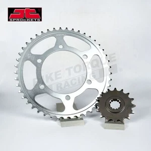 JT Front & Rear Steel Sprocket Set to fit Honda CRF250X 04-18 - Picture 1 of 1