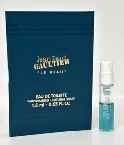 Jean Paul Gaultier Le Beau Eau De Toilette Sample Spray Vial 1.5ml / 0.05 fl oz - Picture 1 of 3