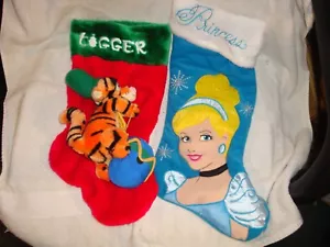 PAIR OF DISNEY CHRISTMAS STOCKINGS #2001 - Bild 1 von 1