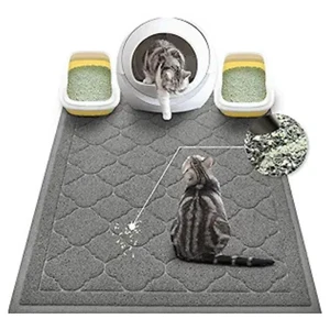 Wepet Cat Litter Box Mat, Kitty Premium PVC Pad, Durable Trapping Rug, Phthalate - Picture 1 of 4