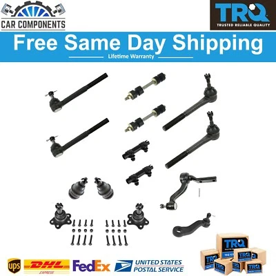 Новый комплект рулевого управления и подвески TRQ 14 шт для 1988-1992 Chevy C1500 GMC Suburban - Изображение 1 из 4