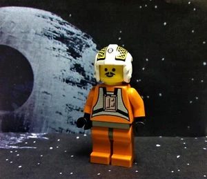 Lego Vintage Star Wars Minifigure Biggs Darklighter Rebel X-wing Pilot sw0009 - Picture 1 of 1