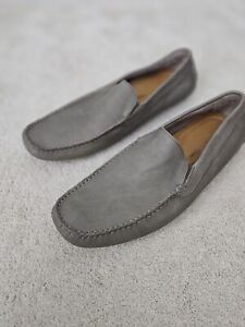 Rockport Men's Rhyder Venetian Gray Loafer Size 13M  Slip-On Driving Shoes 