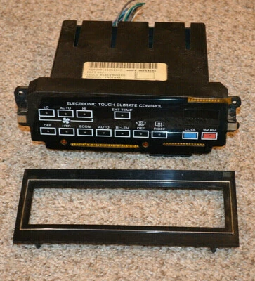 88 89 90 91 BUICK LESABRE ELECTRA PARK AVENUE CLIMATE CONTROL TEMPERATURE OEM - Image 1 of 4