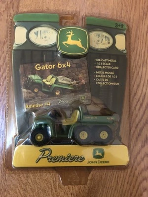 NEW ERTL JOHN DEERE PREMIERE SERIES GATOR 6X4 RELEASE #4 1:32 SCALE W/CARD - Image 1 of 4