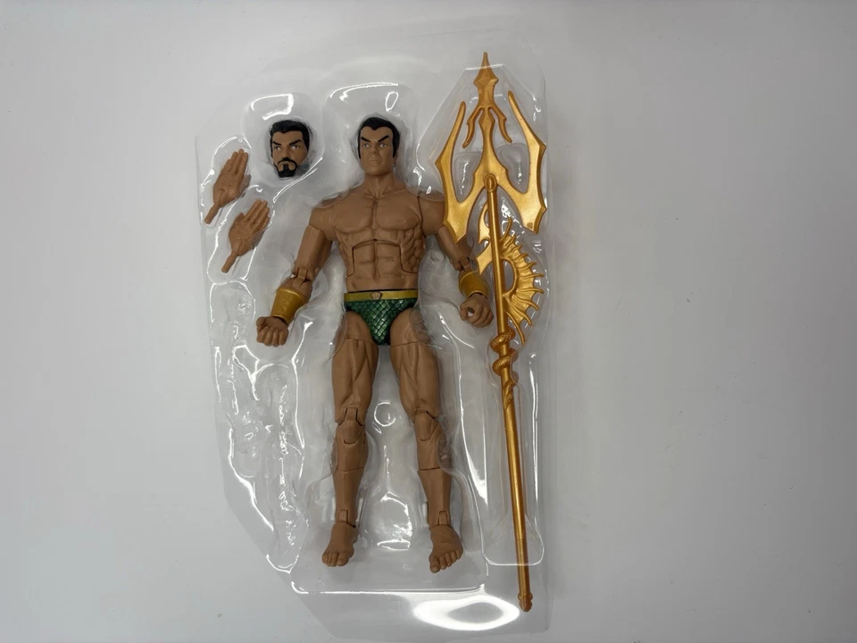 Prince Namor The Sub Mariner Marvel Legends Okoye Wave Completo Sem BAF - Imagem 1 de 1