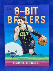 Balones de baloncesto insignia Topps 2025-26 8 bits pelota Lamelo #8B-17 - Imagen 1 de 2