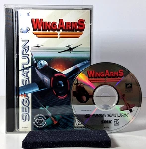 Wing Arms (Sega Saturn, 1995) CIB Tested - Picture 1 of 10
