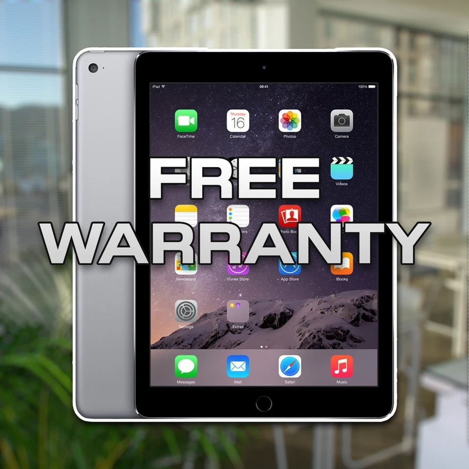 32GB Apple iPad Air 2 WiFi (A1566) (DESCUENTO ELIMINACIÓN DE GRABADO) Foto 1 de 2