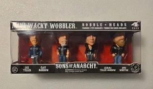 Funko Wacky Wobbler Sons of Anarchy 4 pack of Bobble Head Figures min Box Damage - Picture 1 of 1