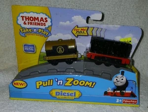 Thomas & Friends Take-n-Play Diesel Pull ' N Zoom Diecast Metal Train New - Picture 1 of 6