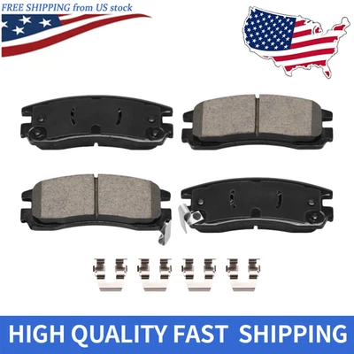 Pastillas de freno traseras de cerámica para Chevrolet Impala SCD698 2000-2005 EE. UU. nuevas venta caliente Foto 1 de 4