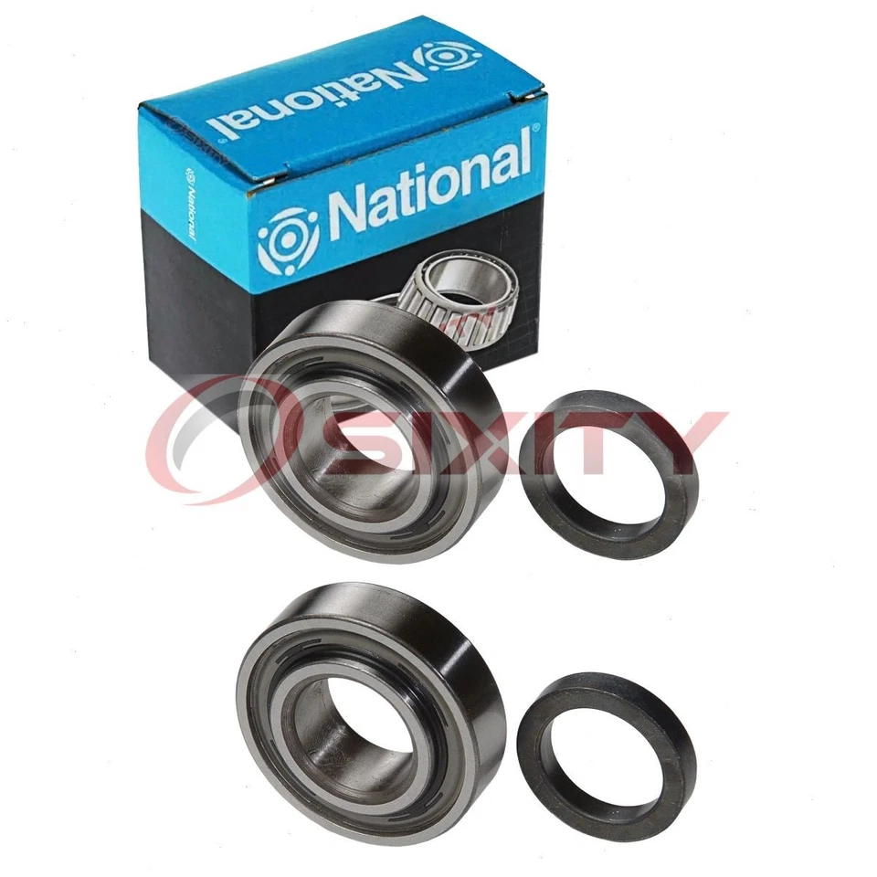 2 pc National Rear Wheel Bearings for 1950-1956 Cadillac Series 60 Fleetwood ku - Image 1 of 4