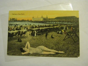 Postal Taking A Sun Bath era desconocida (024-20) - Imagen 1 de 2