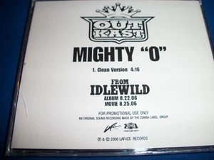 MIGHTY "O" Clean Version OUTKAST 1 Track PROMO CD Single ZOMBA 2006 - Picture 1 of 2