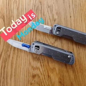 Empuñadura para pulgar de aleación de aluminio botón pulsador de fácil apertura para Leatherman T2 T4 hágalo usted mismo - Imagen 1 de 10