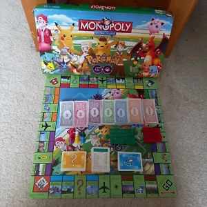 Rare Monopoly Pokemon Go Global Village Board Game - Picture 1 of 19