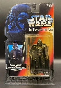 Kenner Star Wars Power of the Force Darth Vader w/ Lightsaber & Cape - Picture 1 of 2