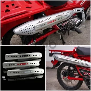 EXHAUST GUARD FOR HONDA CT125 HUNTER TRAIL HEAT SHIELD COVER 2020 - 2024 - Bild 1 von 9