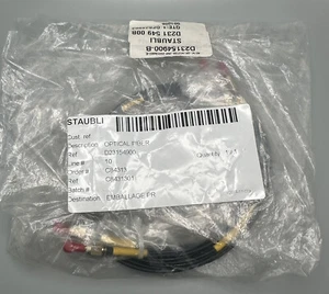 STAUBLI CS8 Fiber Optic Cable D23154900B OEM NEW - Picture 1 of 6