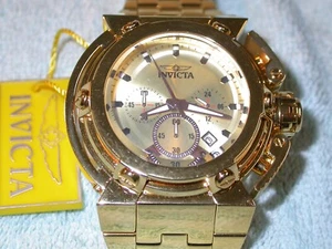 Invicta Men's 34870 Coalition Forces Quartz Multifunction Gold wrist Watch 46mm - Picture 1 of 6